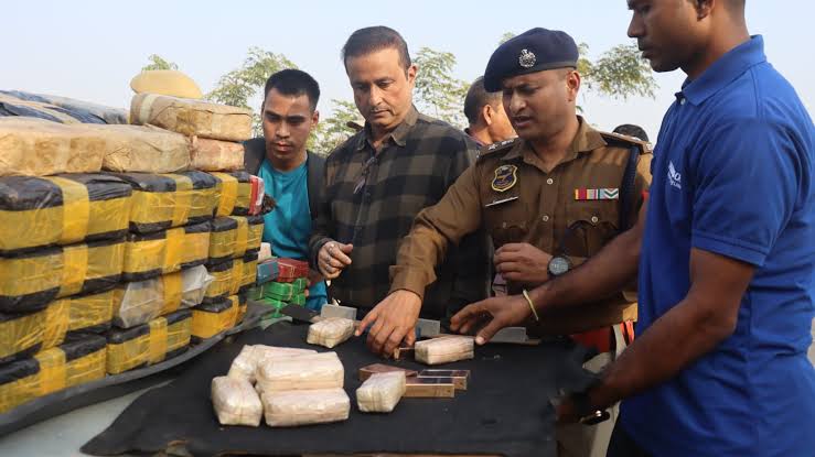 ANTI DRUG OPERATION IN ASSAM