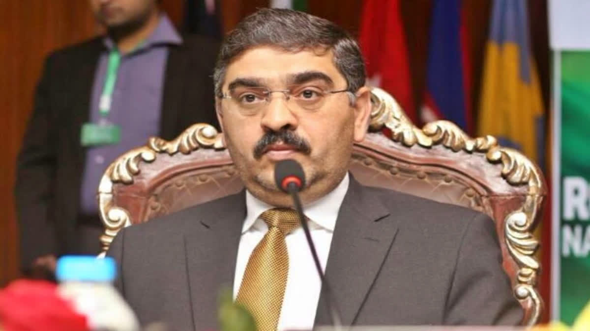 Senator Anwaar-ul-Haq Kakar was on Saturday picked as Pakistan's caretaker Prime Minister to govern the cash-strapped country and oversee general elections later this year.