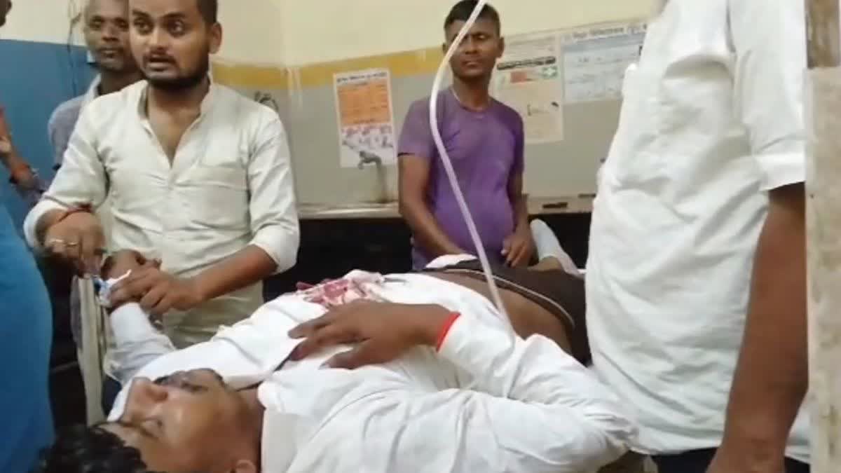 बांदा में पूर्व ब्लाक प्रमुख पर हमला.