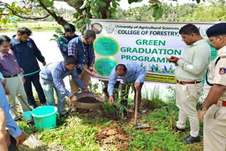 Green Graduation Program at sirsi forest college