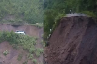Himachal Pradesh Kullu  Bus accident in Shimla due to landslide  Bus accident in Shimla  landslide  Bus accident  kullu shimla accident  accident shimla  മാണ്ഡി അപകടം  ഷിംല ബസ് അപകടം  ബസ് അപകടം ഷിംല  ബസ് അപകടം  ബസ് താഴ്‌ചയിലേക്ക് മറിഞ്ഞു  വാഹനാപകടം  കുളു വാഹനാപകടം  റോഡ് ഇടിഞ്ഞ് ബസ് അപകടം  മാണ്ഡി