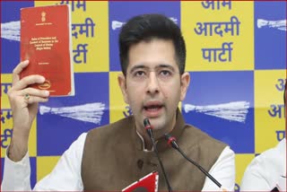 raghav chadha changed his profile on social medi