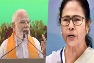 Collage: PM Narendra Modi and Mamata Banerjee