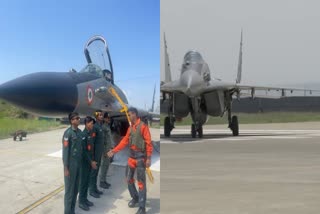 India Diployed Mig 29 Fighter Jets Srinagar