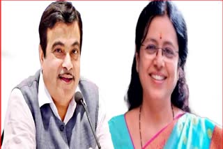 Nitin Gadkari Meet Medha Kulkarni