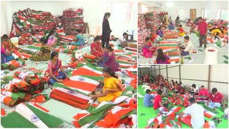 National Flag Making In Sircilla