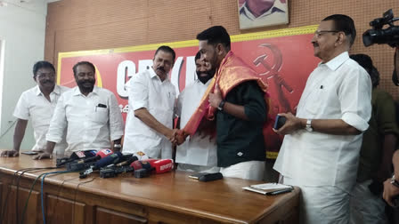 Jaick Thomas as candidate for Puthuppally Assembly bypoll  Puthupally byelection  Jaick C Thomas  Puthupally byelection ldf candidate  ജെയ്‌ക് സി തോമസ്  പുതുപ്പള്ളി ഉപതെരഞ്ഞെടുപ്പ്  ഉമ്മന്‍ ചാണ്ടി  ചാണ്ടി ഉമ്മന്‍  പുതുപ്പള്ളി