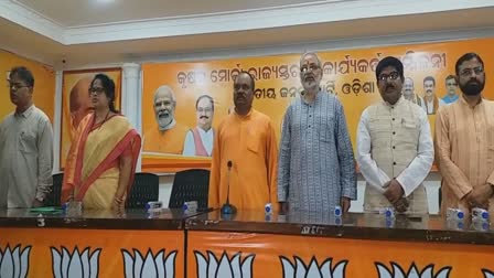 odisha bjp krushak morcha warns for protest