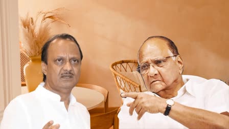 ajit pawar sharad pawar