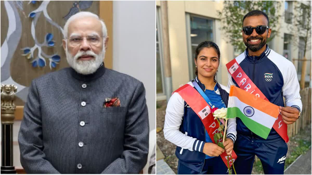 PARIS OLYMPICS  PRIME MINISTER CONGRATULATED  INDIAN OLYMPIC TEAM  പാരീസ് ഒളിമ്പിക്‌സ്