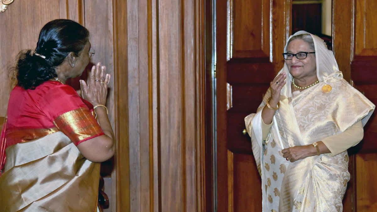 Sheikh Hasina resignation refuge by India interim government in Bangladesh ties with India