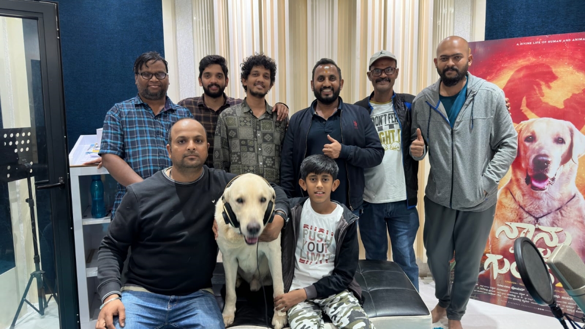 dog Simba involved in dubbing of Nanu Mattu Gunda 2