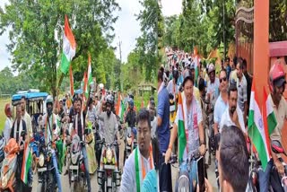 Har Ghar Tiranga Bike Rally in dhubri and boko