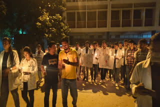 Doctors protest in Ranchi