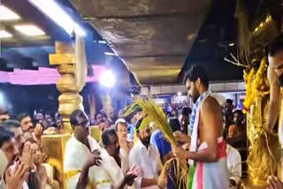 ശബരിമല നിറപുത്തരി പൂജ  ശബരിമല വാർത്തകൾ  SABARIMALA NEWS  SABARIMALA NIRAPUTHARI POOJA