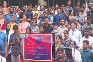 DOCTOR PROTEST IN CHANDIGARH PGI