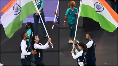 Manu Bhaker and PR Sreejesh