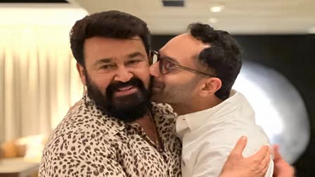 MOHANLAL SHARES FAHADH FAASIL PIC  FAHADH FAASIL MOHANLAL CUTE PHOTO  MOHANLAL INSTAGRAM POST  മോഹന്‍ലാല്‍