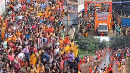 Kanwar Padyatra in Koderma