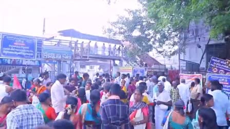 Vemulawada Devotees increased