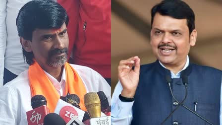 Manoj Jarange and Devendra Fadnavis