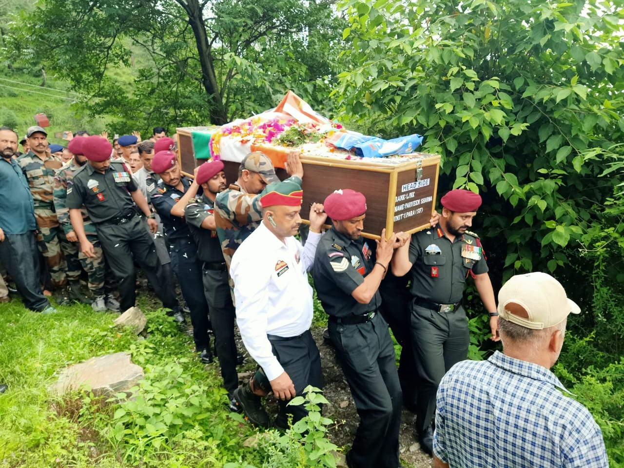 MARTYR JAWAN PARVEEN SHARMA