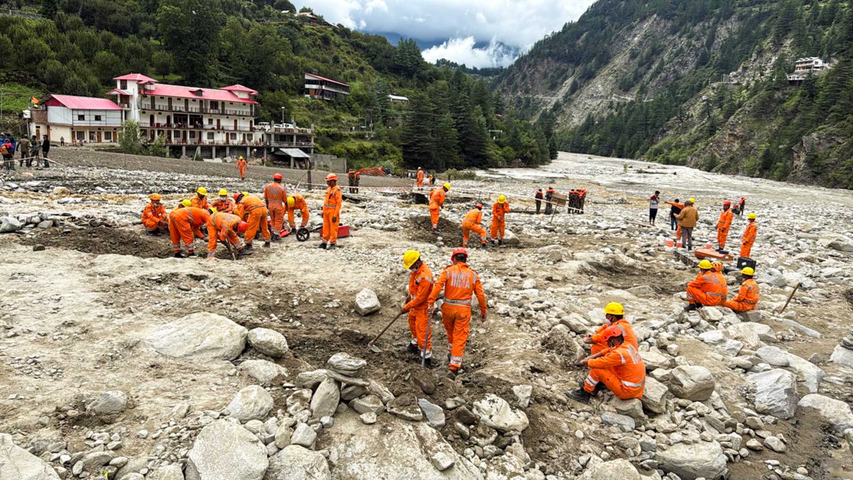 Dharali Still Searching: 68 Missing, A Week After Uttarkashi Flood