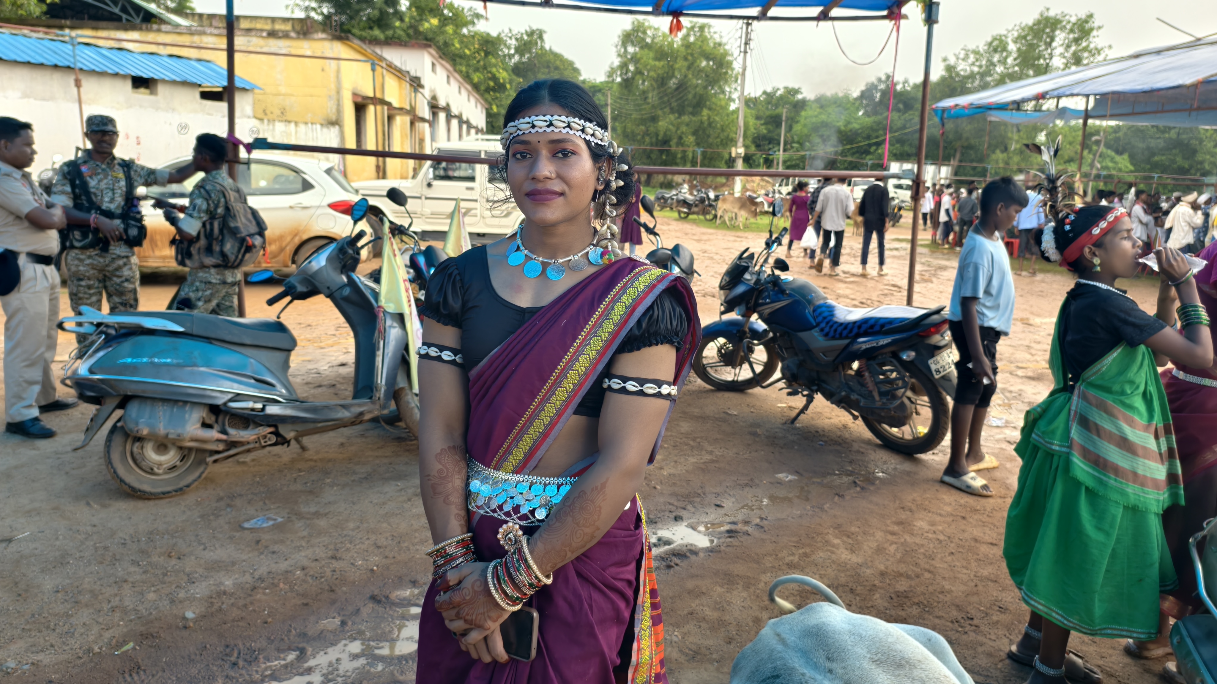 Tribal girl Khushboo Nag