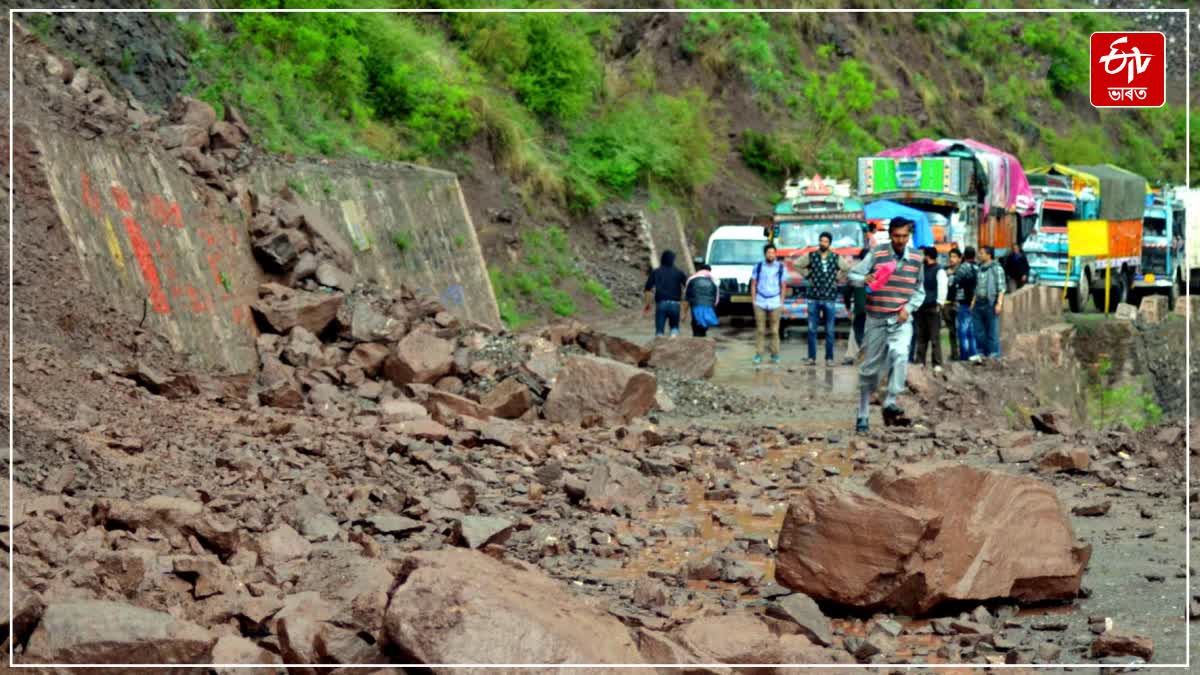 Landslide in Jammu