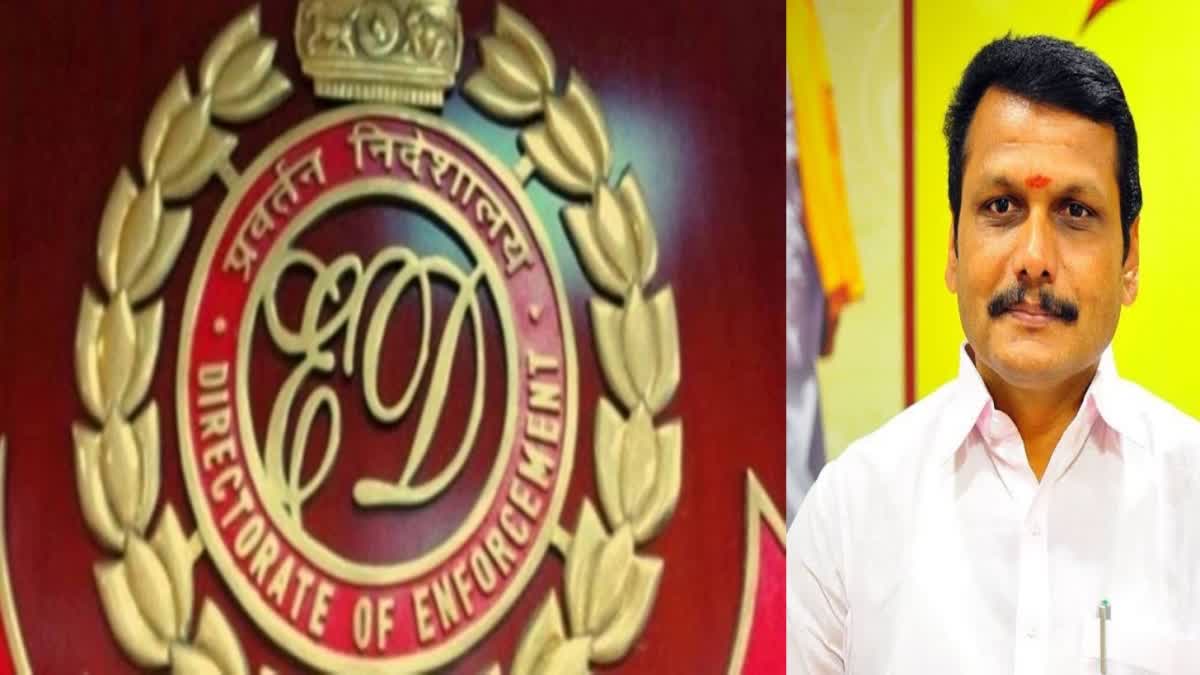 ED raids places linked to Minister Senthil Balaji