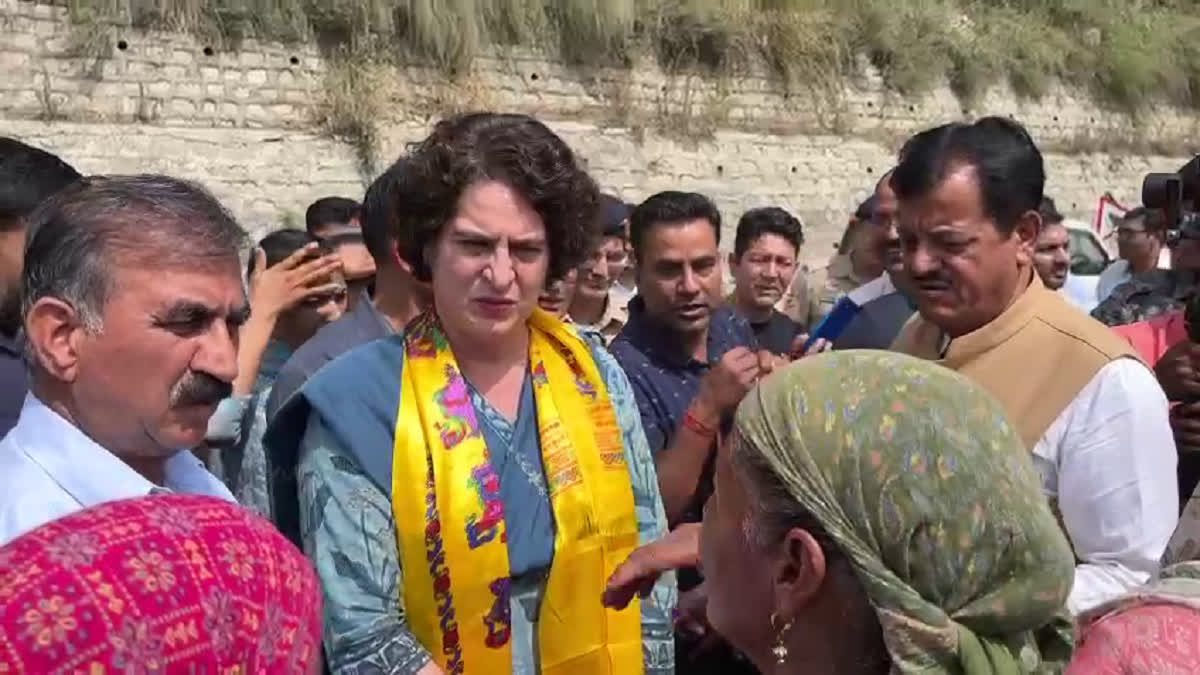 Priyanka Gandhi Himachal Tour