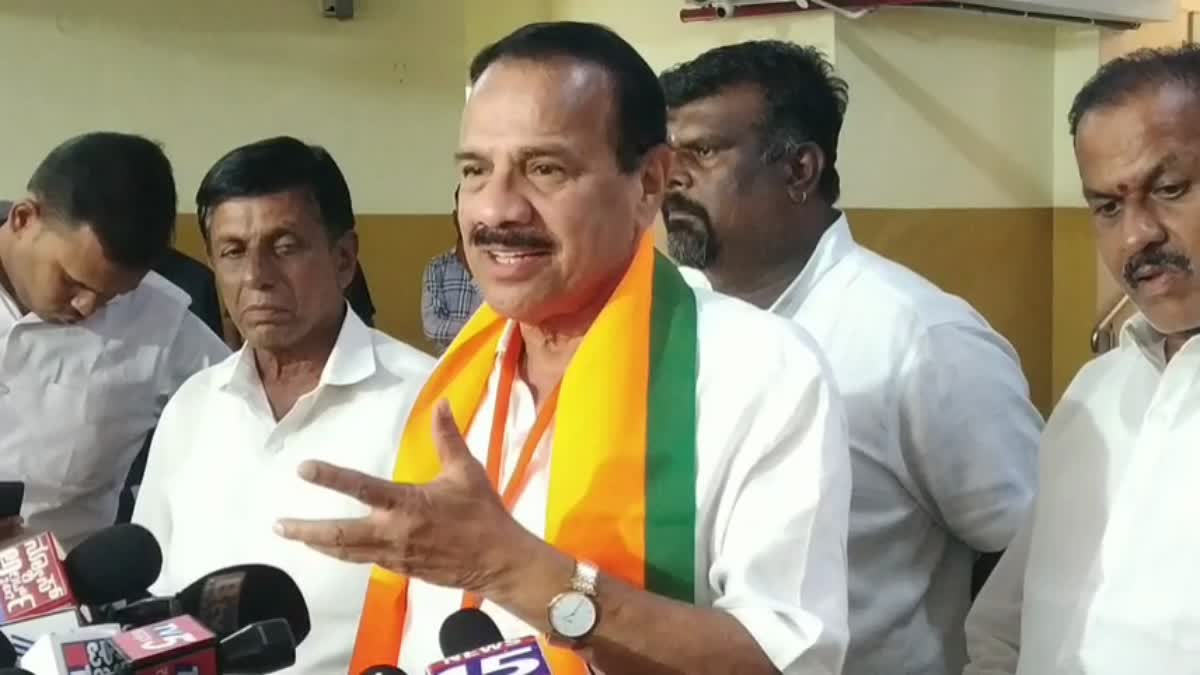 Former CM D V Sadananda Gowda