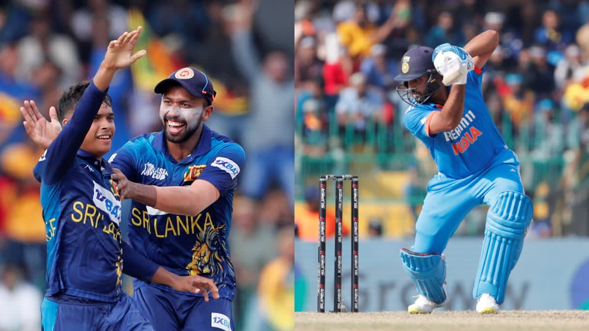 India vs Sri Lanka score updates  India vs Sri Lanka  Rohit Sharma  Dasun Shanaka  ദുനിത് വെല്ലലഗെ  ചരിത് അസലങ്ക  Charith Asalanka  രോഹിത് ശര്‍മ