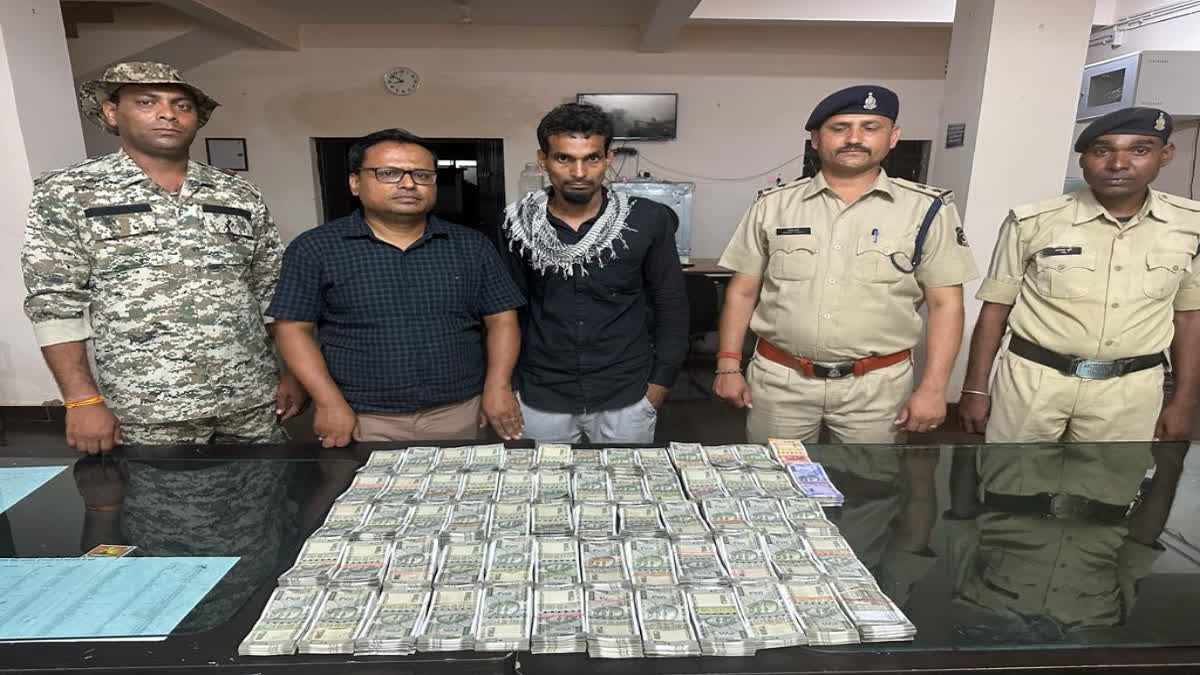 Cash worth lakhs seized from car