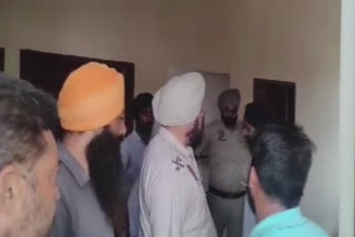 In Ropar, police personnel entered the house without uniform, which caused a ruckus