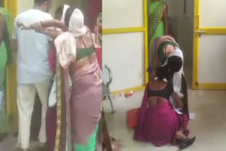 asha workers clashed in satna