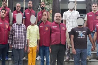 दिल्ली में ड्रग्स तस्करों का भंडाफोड़