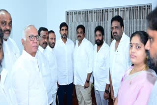 Janasena Leaders Meet Nara Lokesh