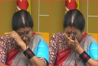 Nannapaneni Rajakumari Shed Tears Over Chandrababu Arrest