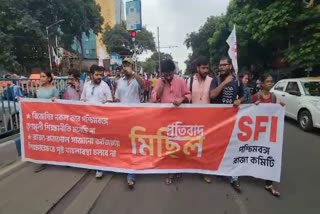 SFI Workers Agitation