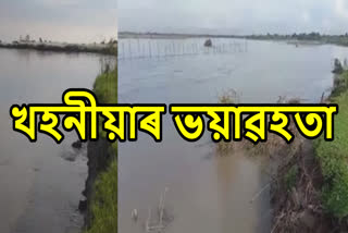 Terrible erosion of the Brahmaputra