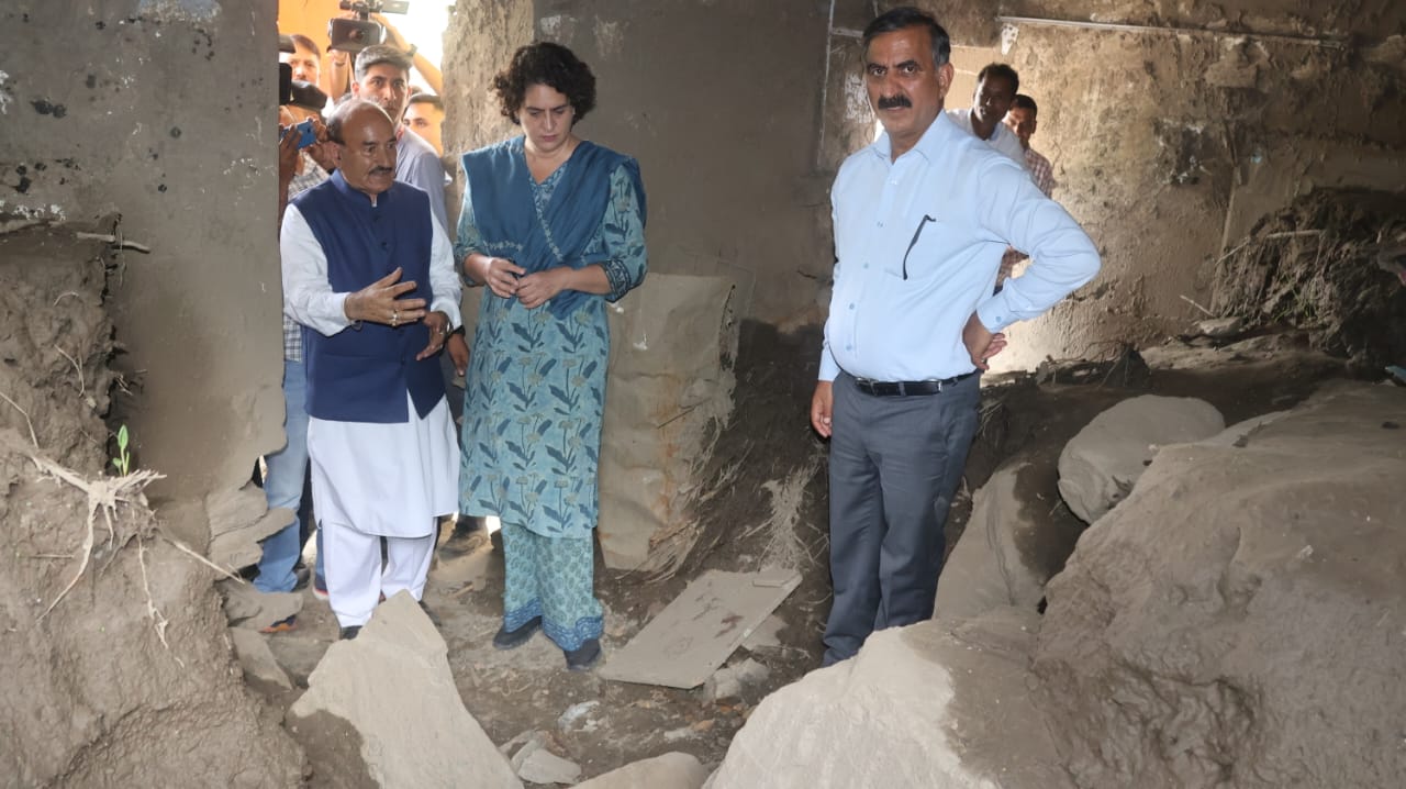 Priyanka gandhi In Mandi