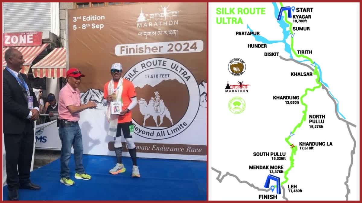સિલ્ક રૂટ અલ્ટ્રા મેરેથોન 2024: પશ્ચિમ રેલવેના સેક્રેટરી સચિન અશોક ...