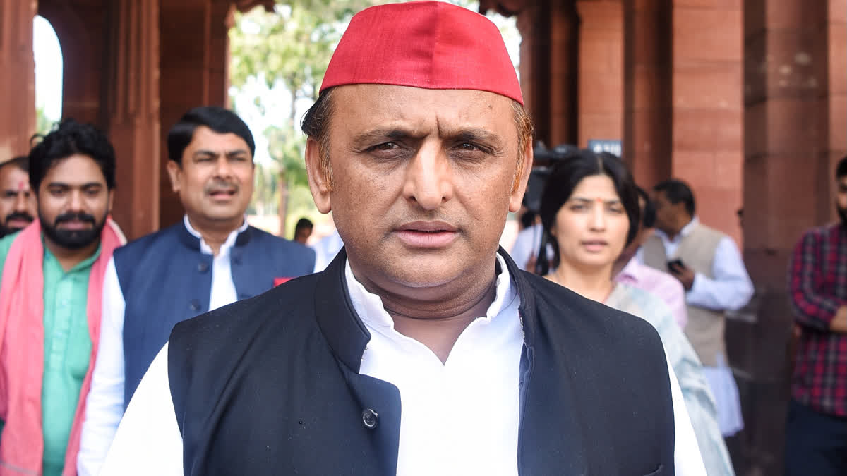 SP President Akhilesh Yadav accused the BJP and the government officials involvement in a major land scam in Ayodhya.