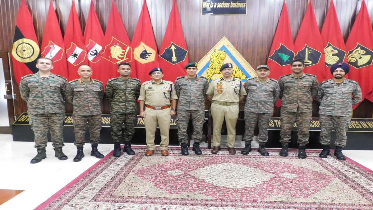 Top Police and Army officer huddle in Jammu