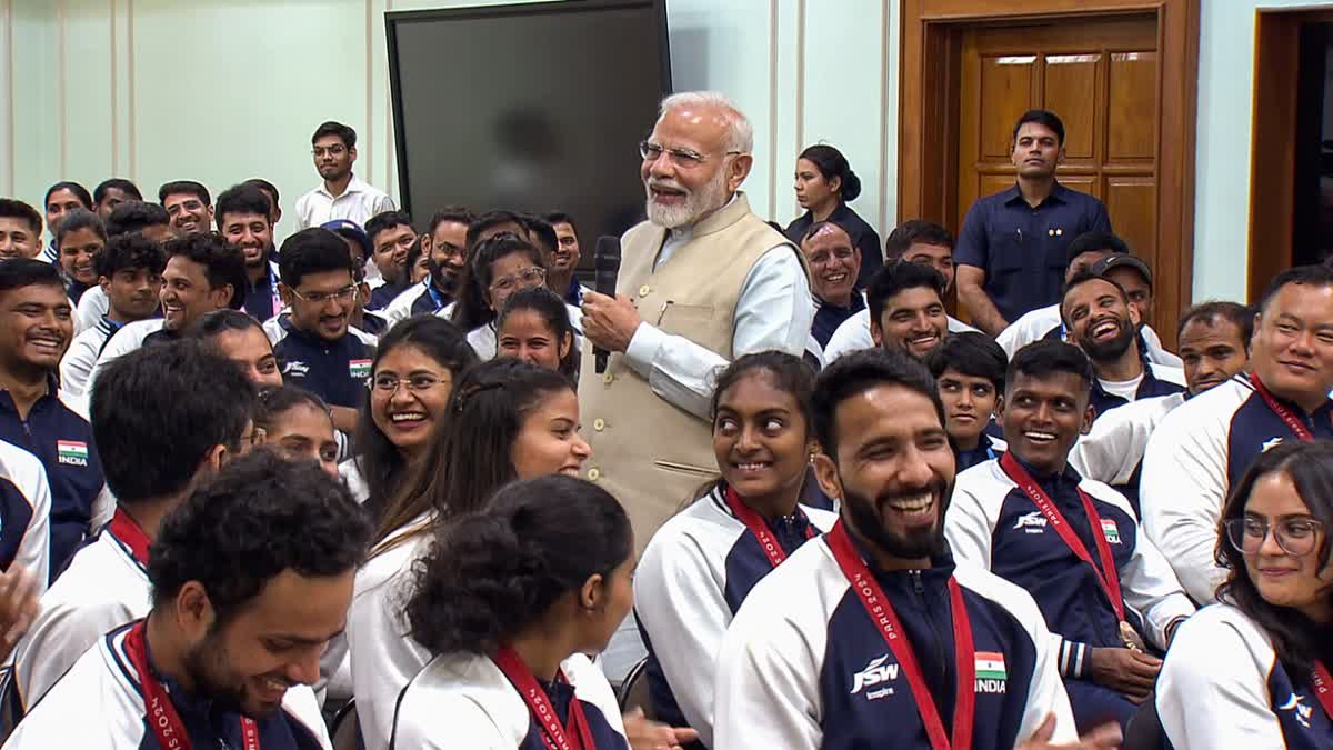 PM Modi meets Para Athletes