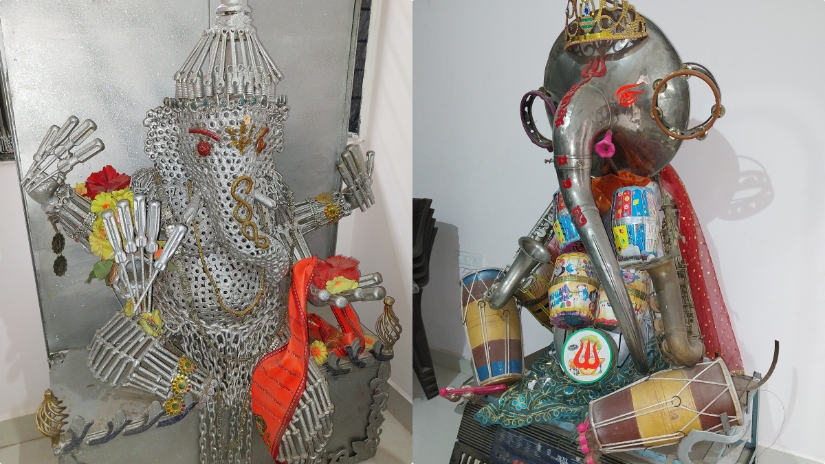 GANESH IDOL MADE FROM RAMLALA IDOLS