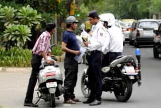 यातायात नियमों के उल्लंघन के चालान का शुल्क होगा आधा