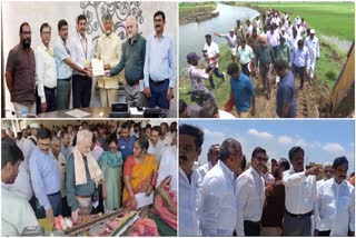 Central Team Meet Chandrababu