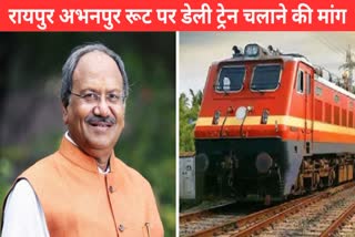 Brijmohan Agrawal Demand trains